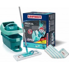 Set presa + spalator Leifheit Profi XL ( 55096 ), galeata cu storcator tip presa pe roti + spalator Profi 