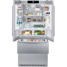 Combina frigorifica FrenchDoor Liebherr Premium CBNes 6256, 471 L, Clasa F, No Frost, BioFresh, Inox