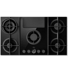 Plită pe gaz cu sistem de ventilare integrat Elica NikolaTesla Flame Evo BL/A/88