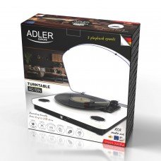 Player vinil Adler AD 1914 alb Bluetooth/MP3/USB/RCA/recording