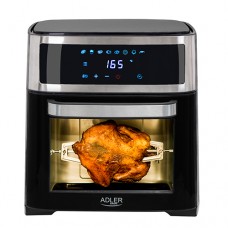 Friteuza cu aer cald Adler AD 6309, 8in1, 13L, 2500W, Negru