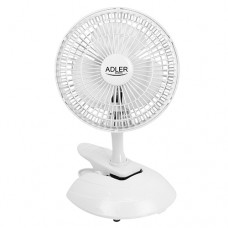 Ventilator cu clema si baza Adler AD 7317, 45 W, Diametru 30 cm, 2 trepte de viteza