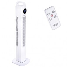 Ventilator coloană Adler AD 7333, 109 cm, 120 W, Telecomanda, Timer